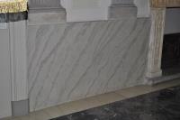 Ateneo Bergamo:Ufficio Rettorato; Pulitura ,pitturazione recupero e  rifacimento pareti,rilievi in gesso e finto marmo.Fine lavori 